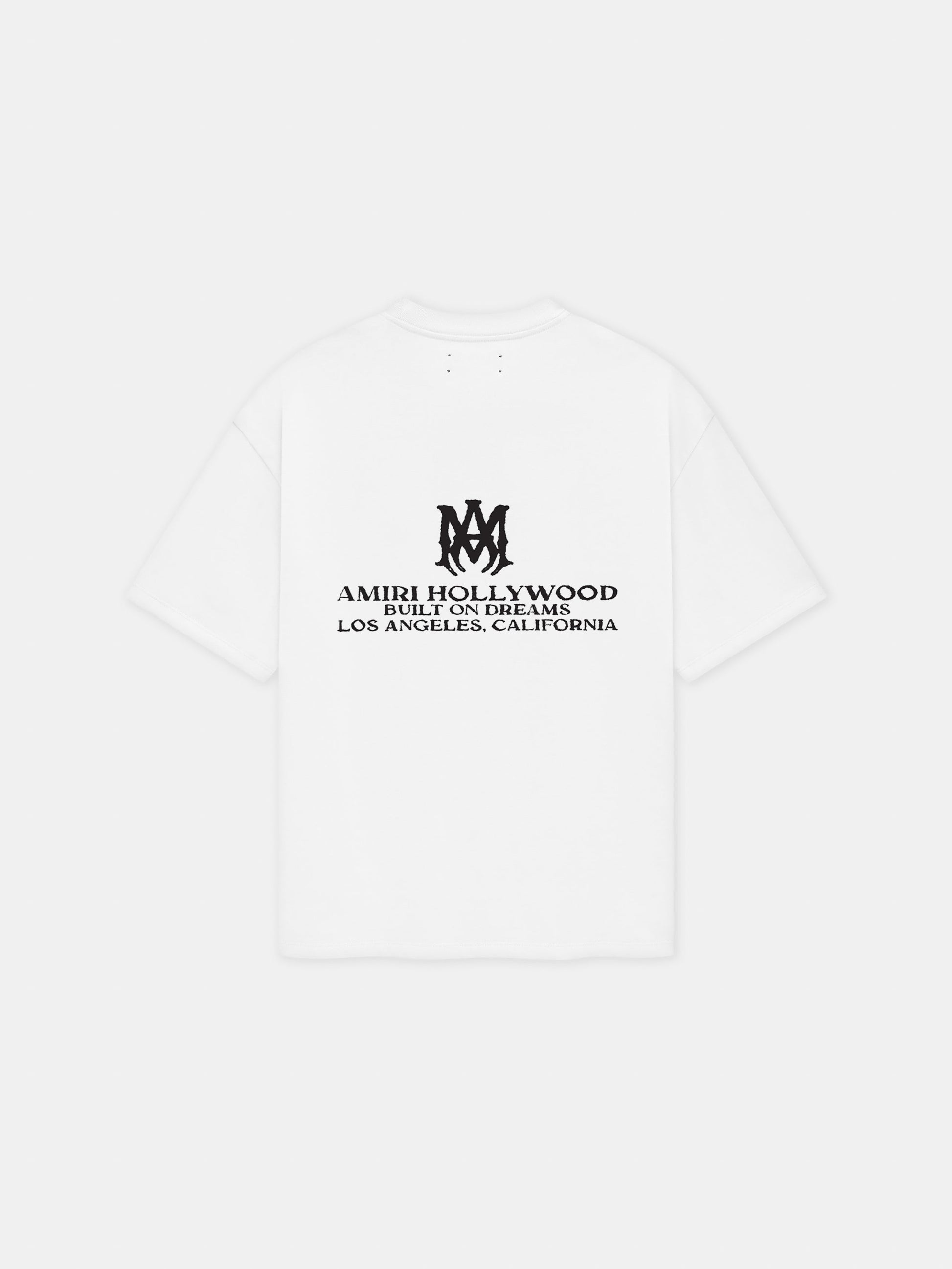 Built On Dreams Oversized Tee - White | Amiri Popular Choice
