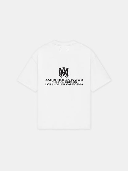 Built On Dreams Oversized Tee - White | Amiri Popular Choice