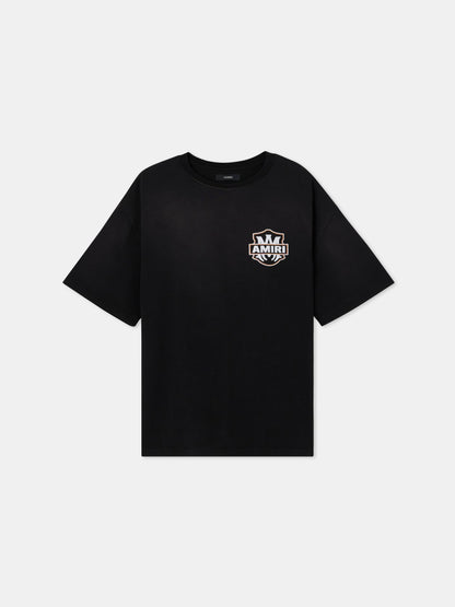 American Dream Crystal Oversized Tee - Black | Amiri Best Seller