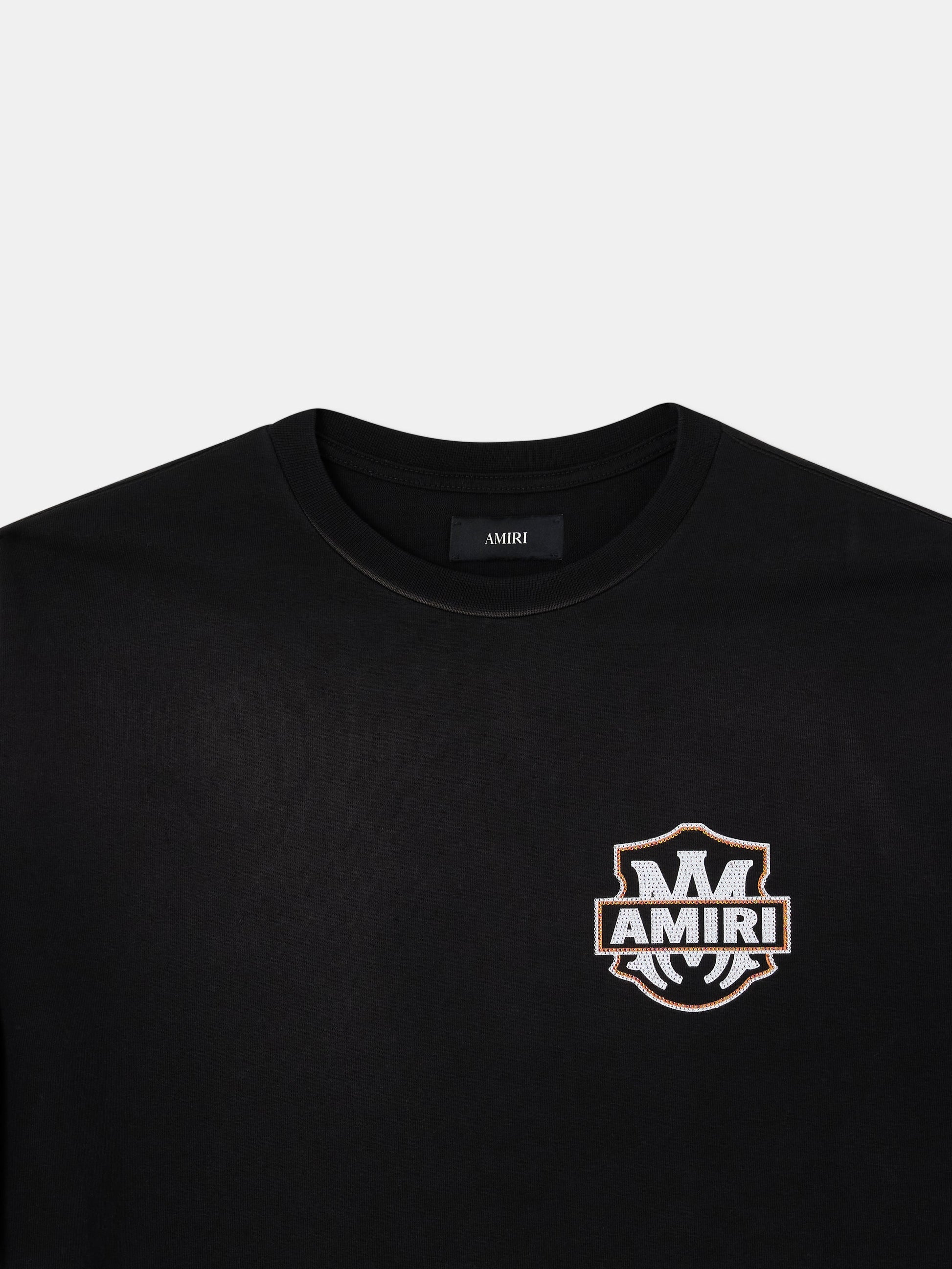 American Dream Crystal Oversized Tee - Black | Amiri Best Seller