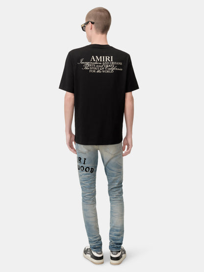 Amiri Spirit Tee - Black | Amiri Sale