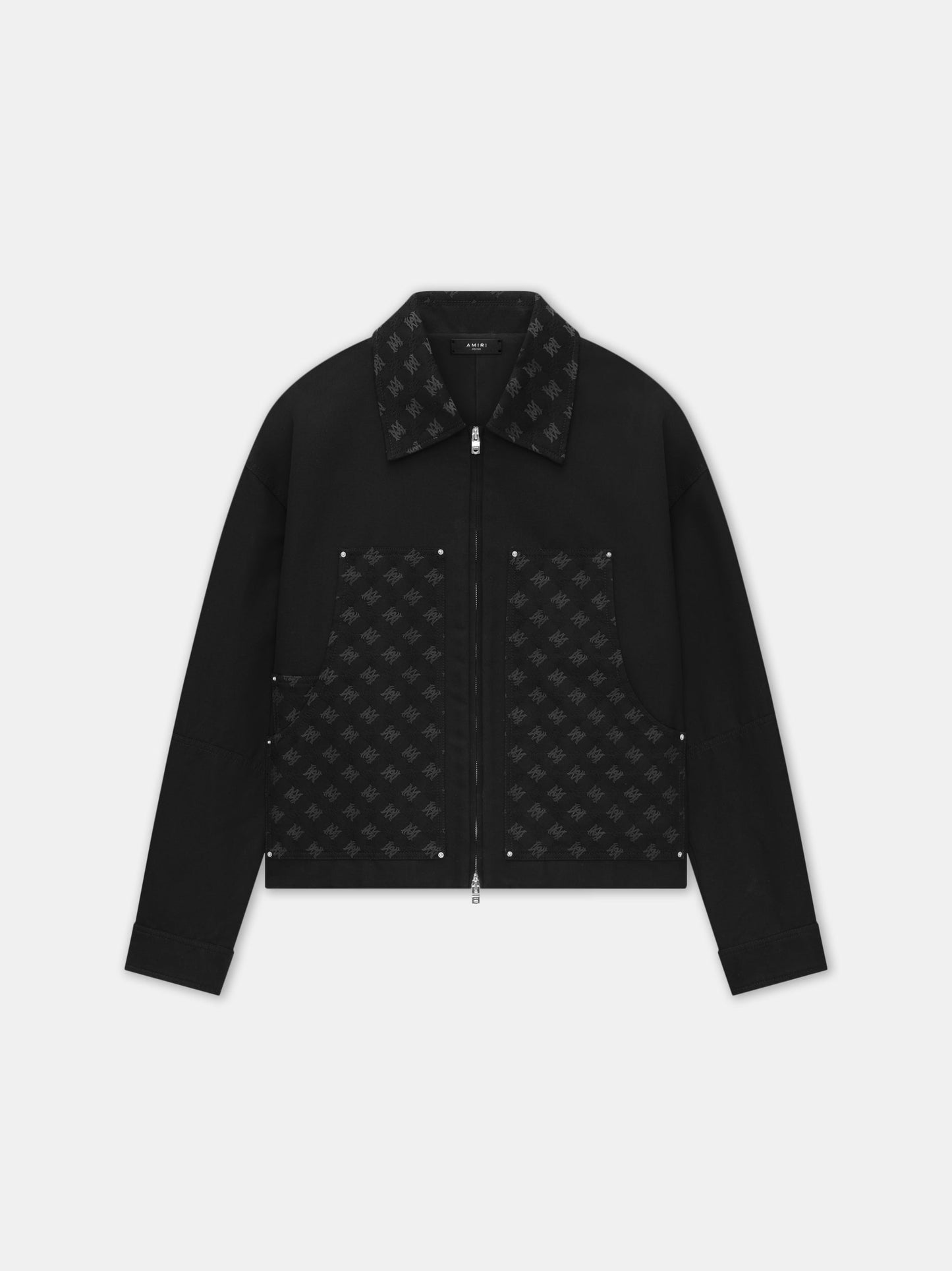 Ma Quad Jacquard Work Jacket - Black | Amiri Affordable