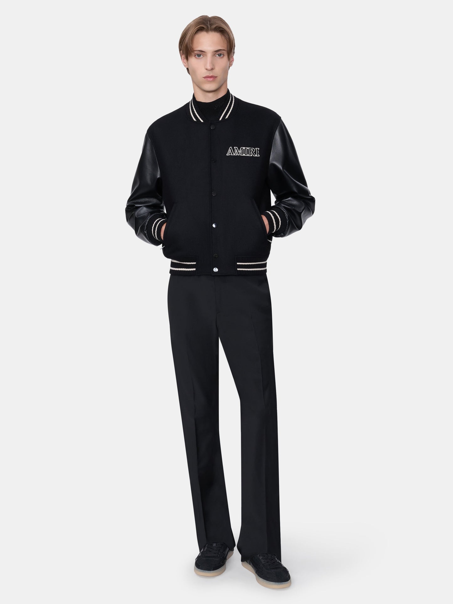 Amiri Varsity Jacket - Black | Amiri Popular Choice