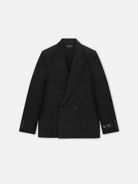 Tonal Ma Quad Double-Breasted Blazer - Black | Amiri Value