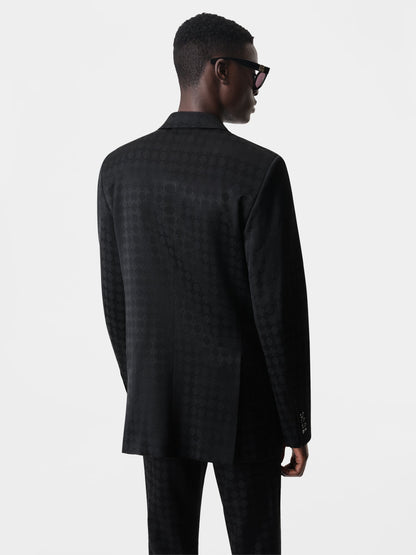 Tonal Ma Quad Double-Breasted Blazer - Black | Amiri Value