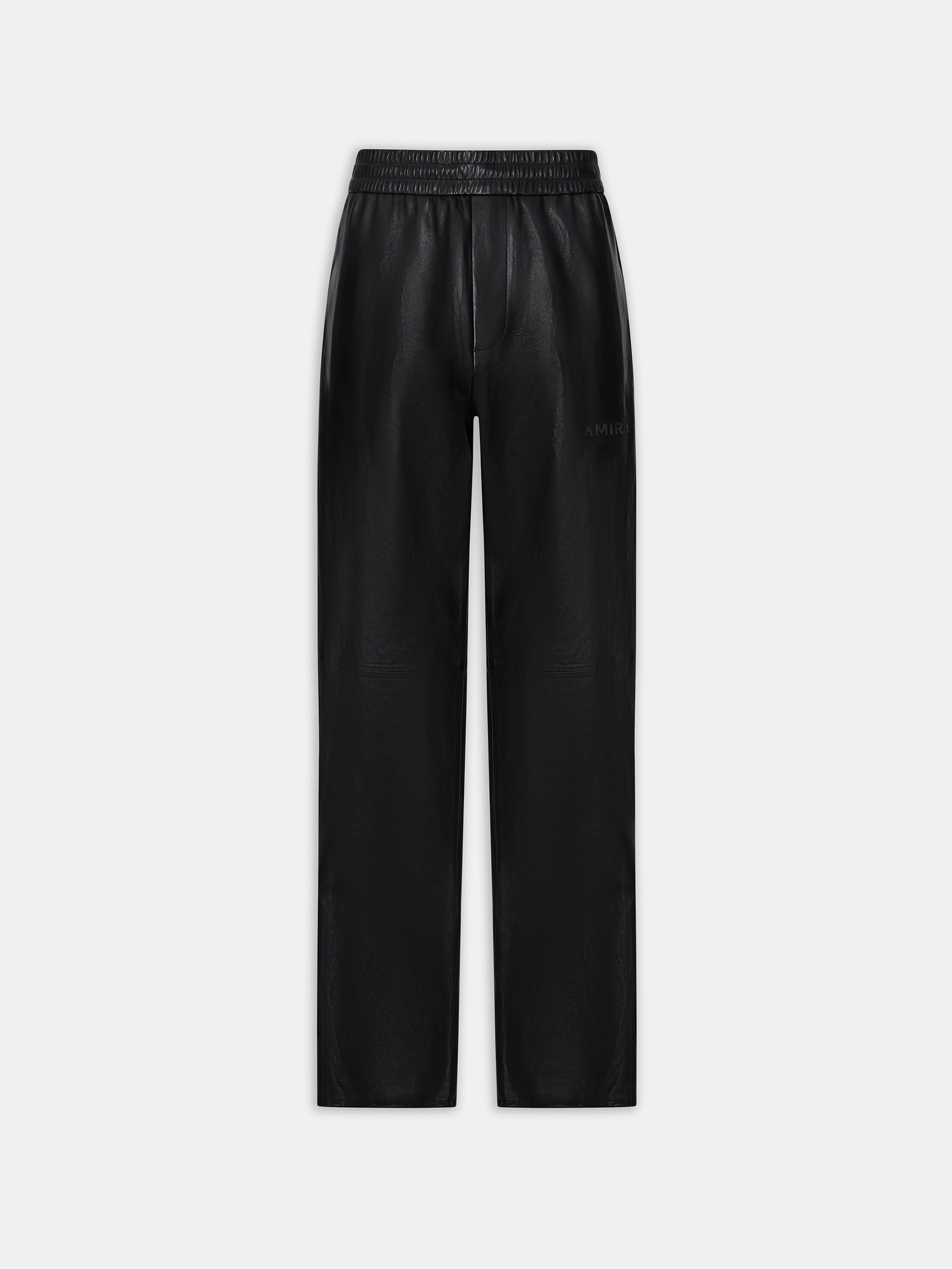 Leather Track Pant - Black | Amiri Great Deal
