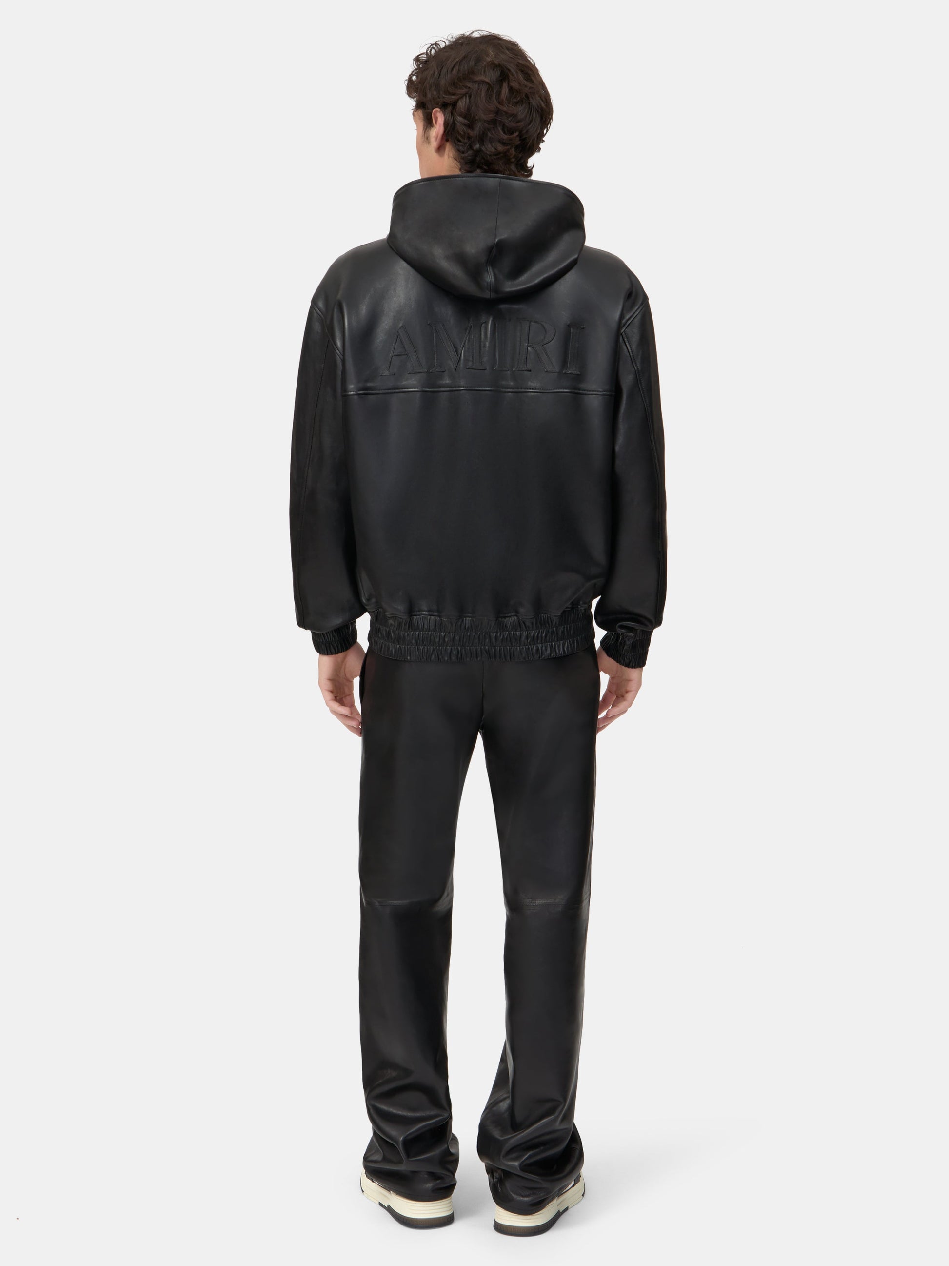 Leather Track Pant - Black | Amiri Great Deal
