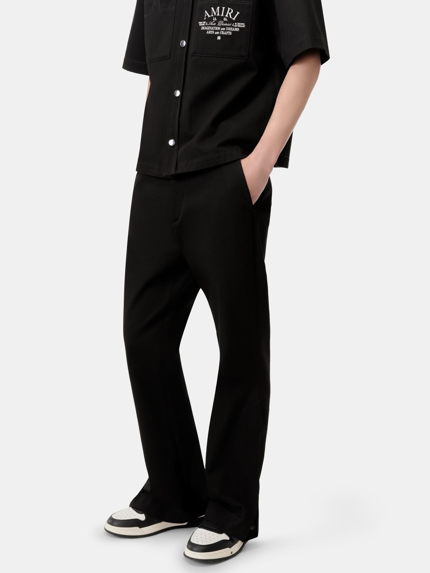 Chino Kick Flare - Black | Amiri Best Seller