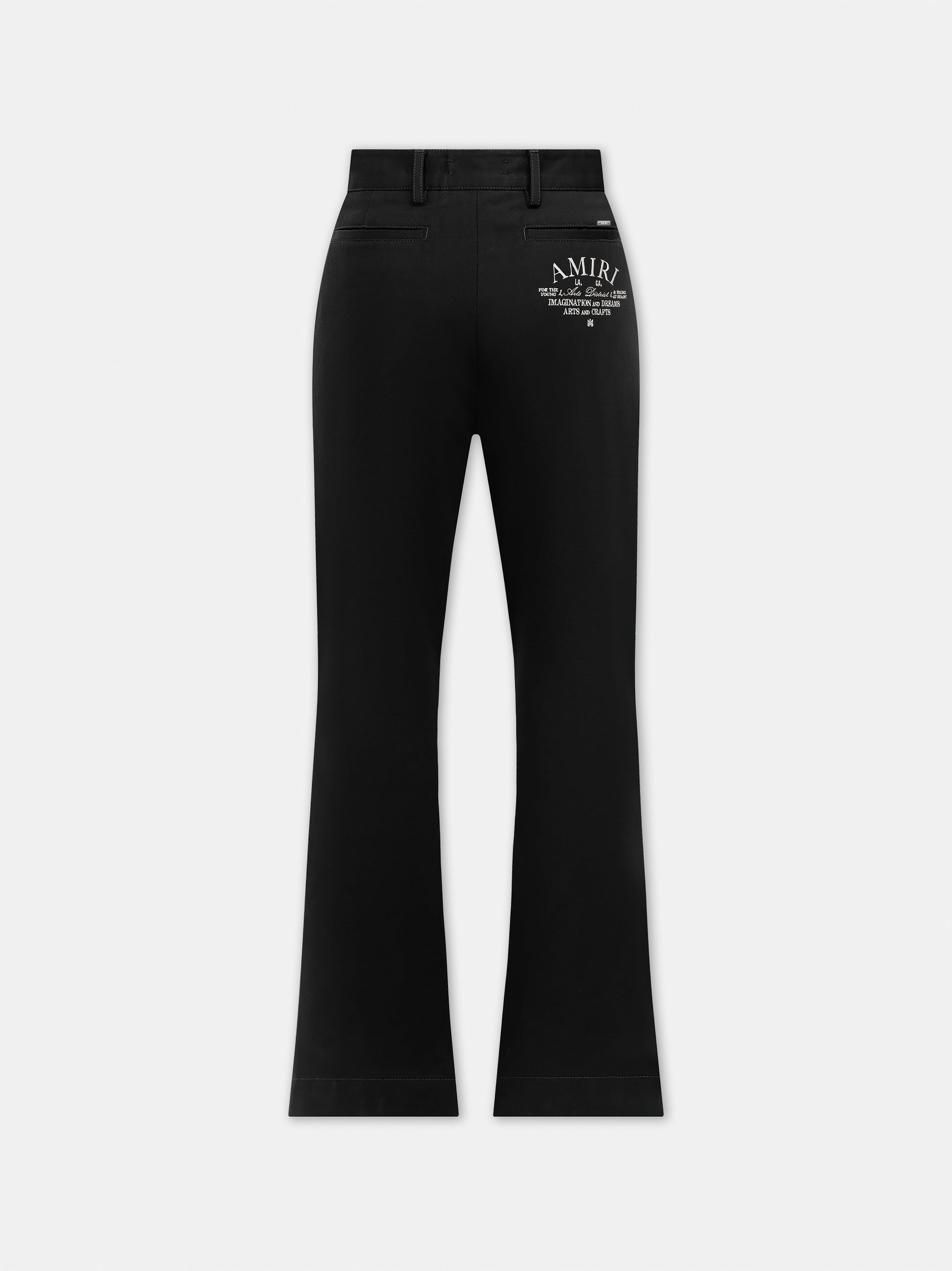 Chino Kick Flare - Black | Amiri Best Seller