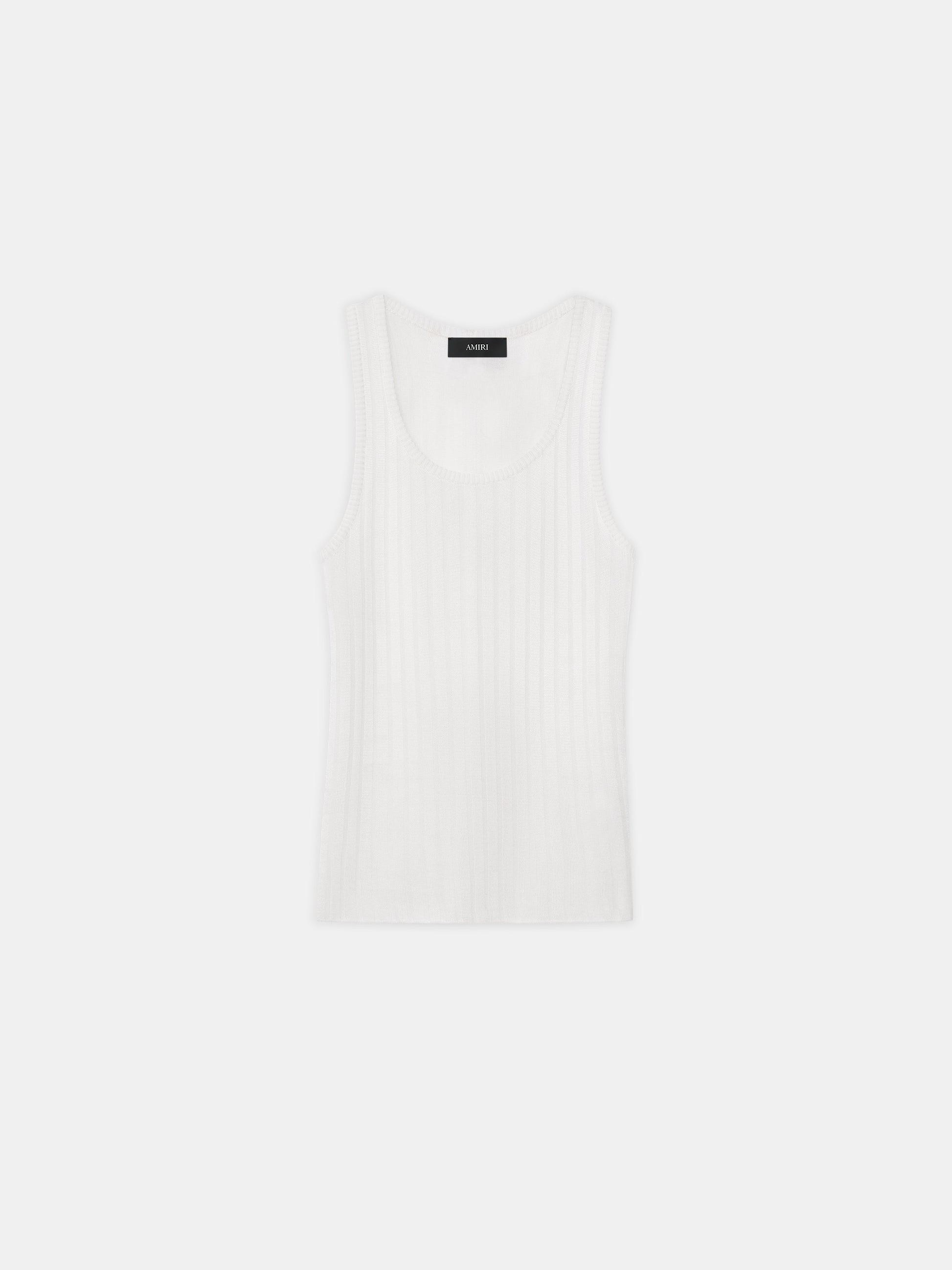 Ma Rib Tank - Alabaster | Amiri Featured