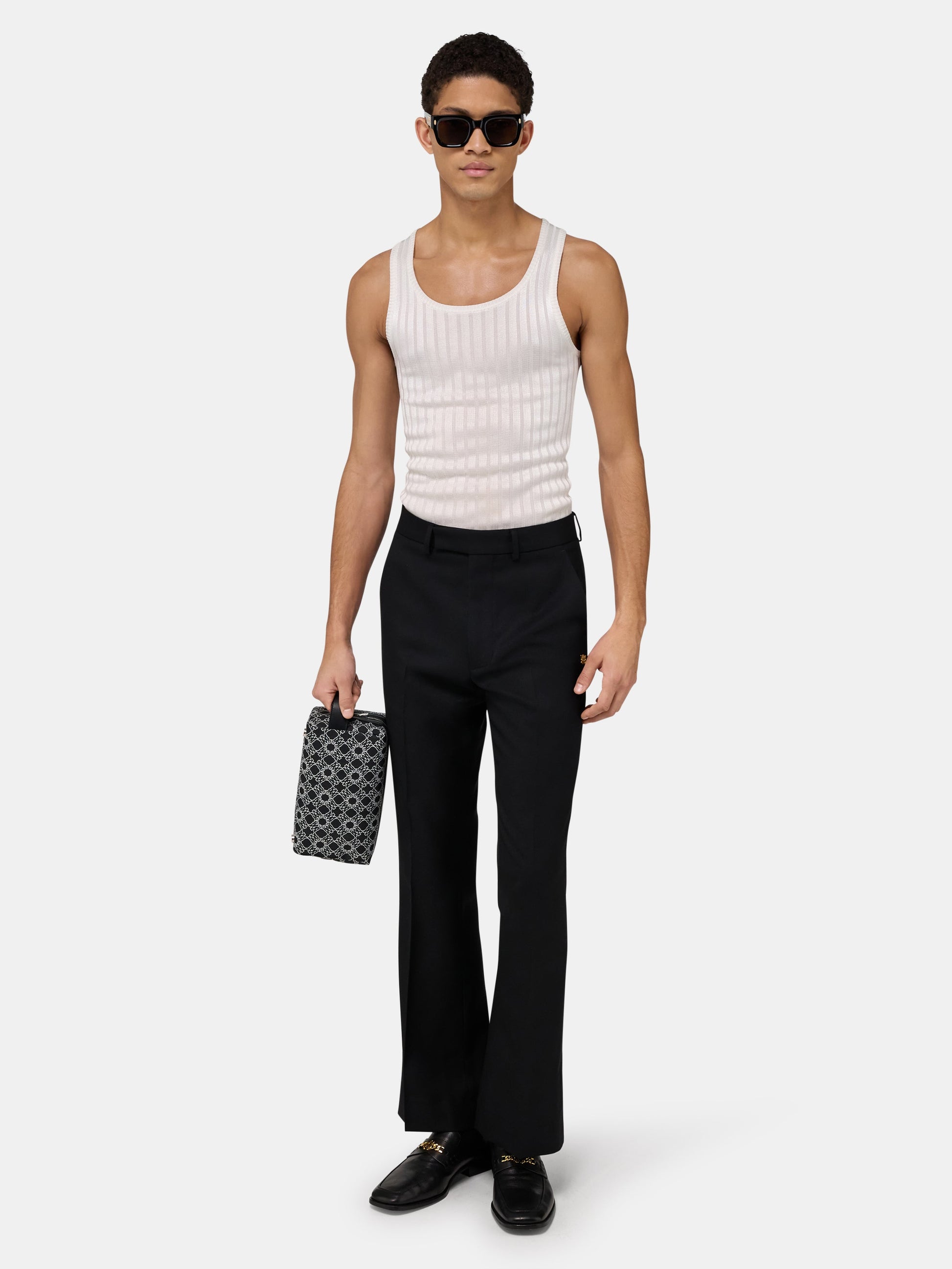 Ma Rib Tank - Alabaster | Amiri Featured
