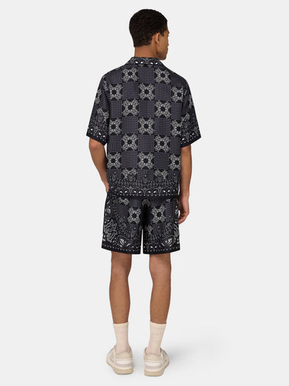 Ma Check Short - Black | Amiri Best Seller
