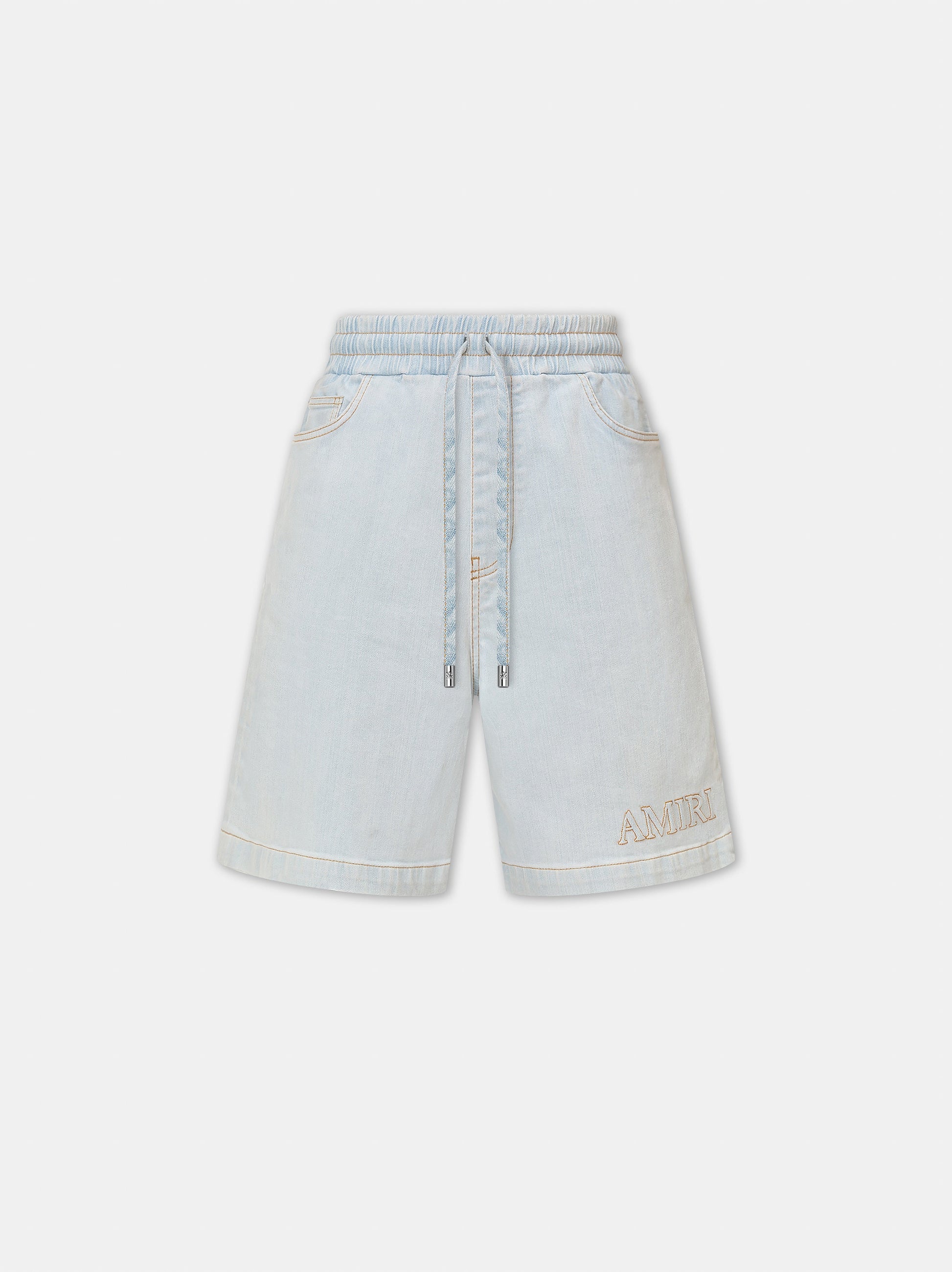 Amiri 3d 5 Pocket Short - Light Indigo | Amiri Sale