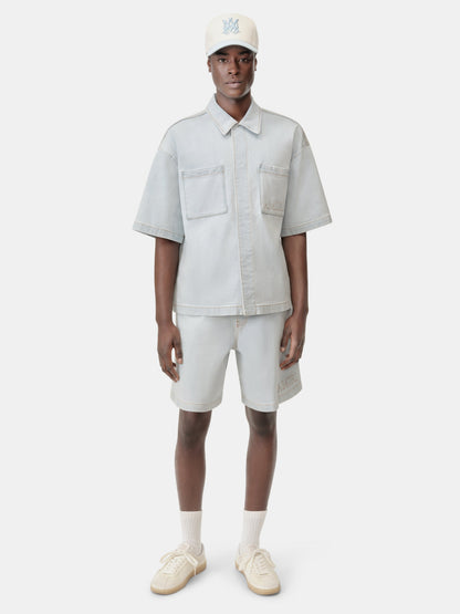 Amiri 3d 5 Pocket Short - Light Indigo | Amiri Sale