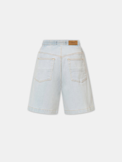 Amiri 3d 5 Pocket Short - Light Indigo | Amiri Sale