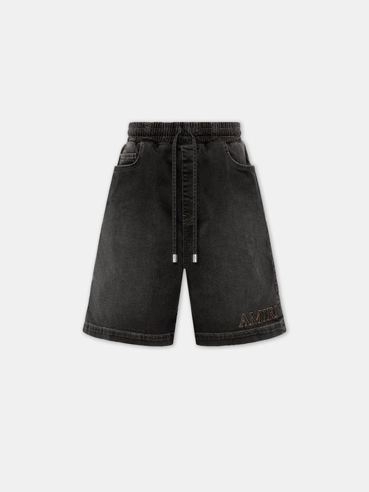Amiri 3d 5 Pocket Short - Vintage Black | Amiri Online
