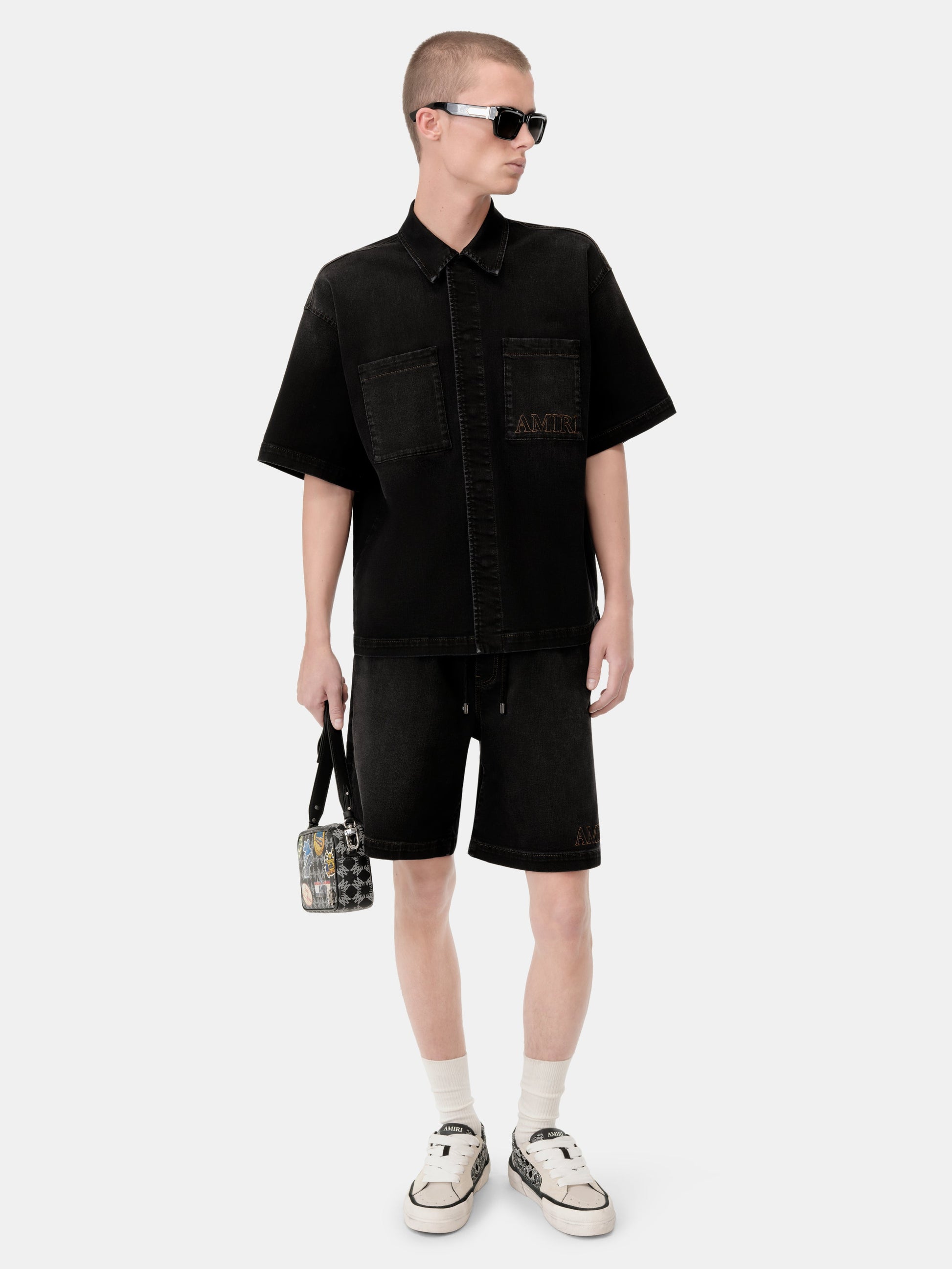 Amiri 3d 5 Pocket Short - Vintage Black | Amiri Online