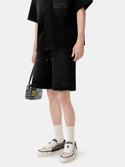 Amiri 3d 5 Pocket Short - Vintage Black | Amiri Online