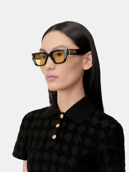 Venice Sunglasses - Black Yellow | Amiri Featured