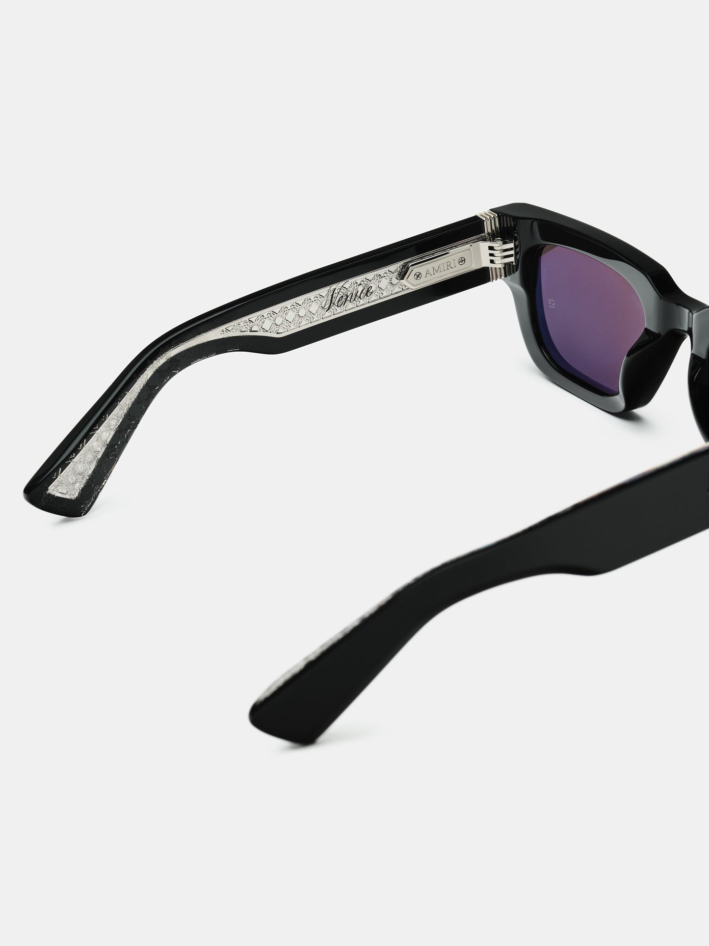 Venice Sunglasses - Black Silver | Amiri Best Seller