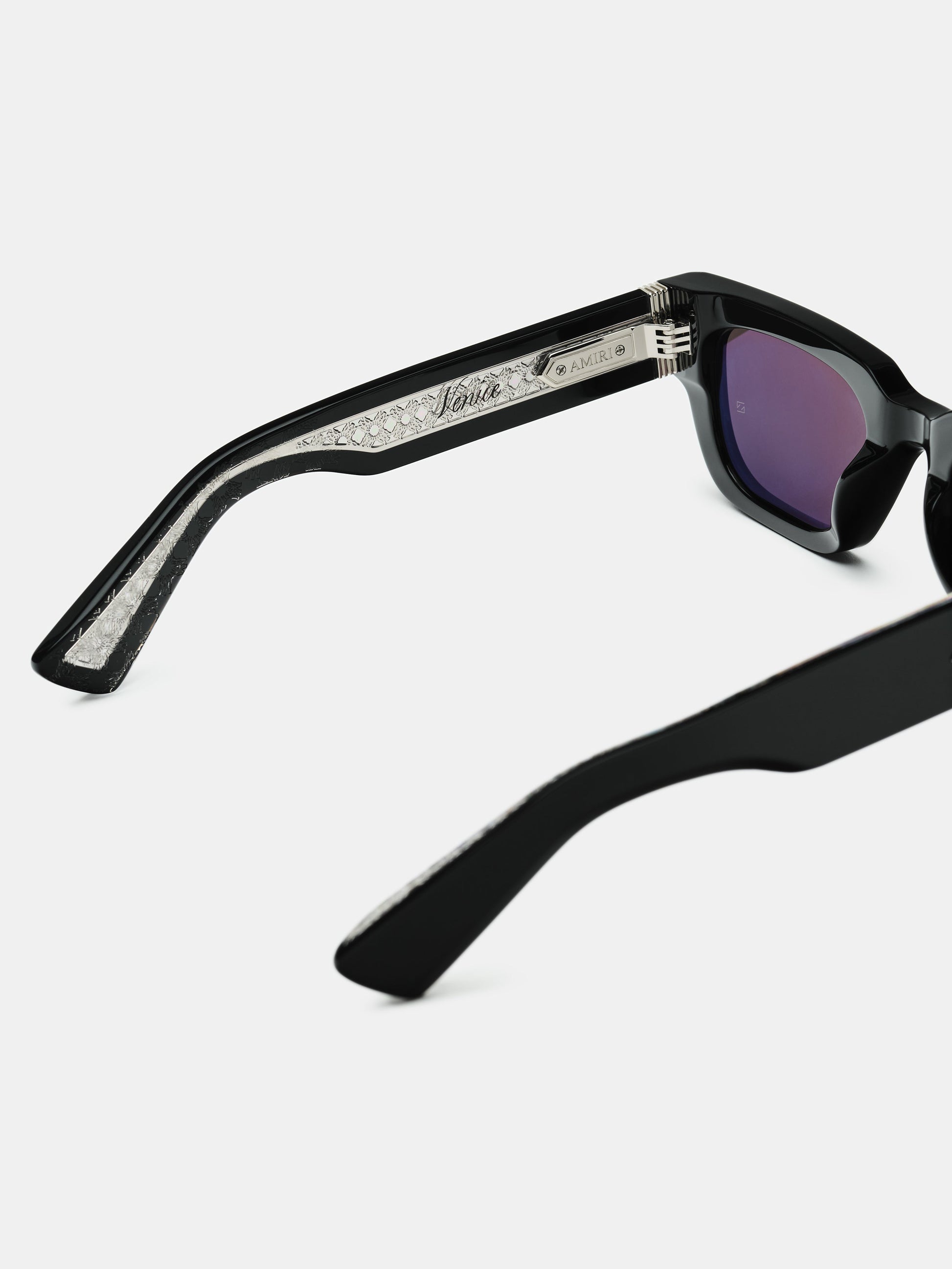 Venice Sunglasses - Black Silver | Amiri Best Seller