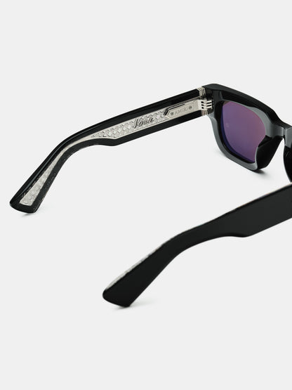 Venice Sunglasses - Black Silver | Amiri Best Seller