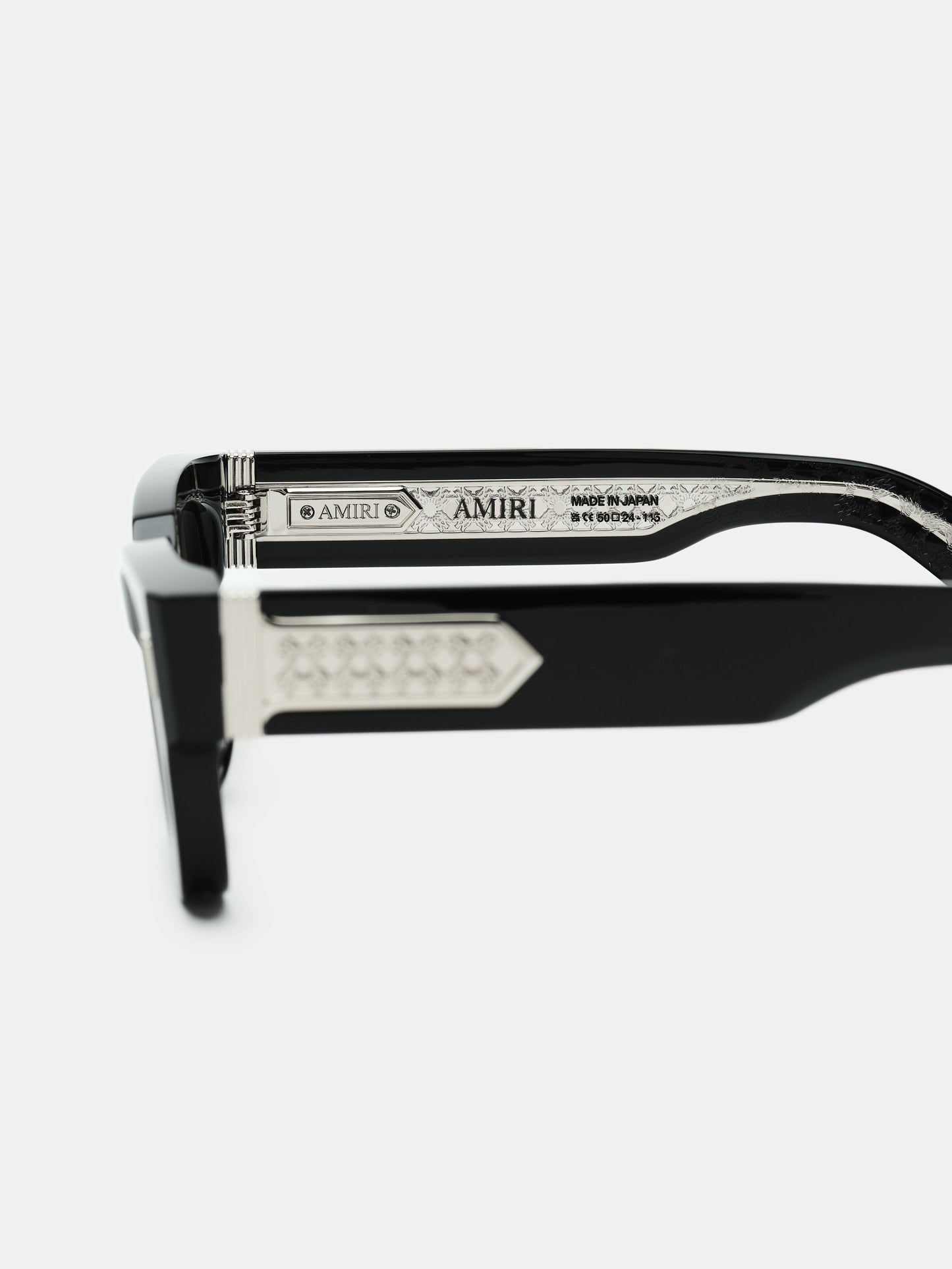 Venice Sunglasses - Black Silver | Amiri Best Seller