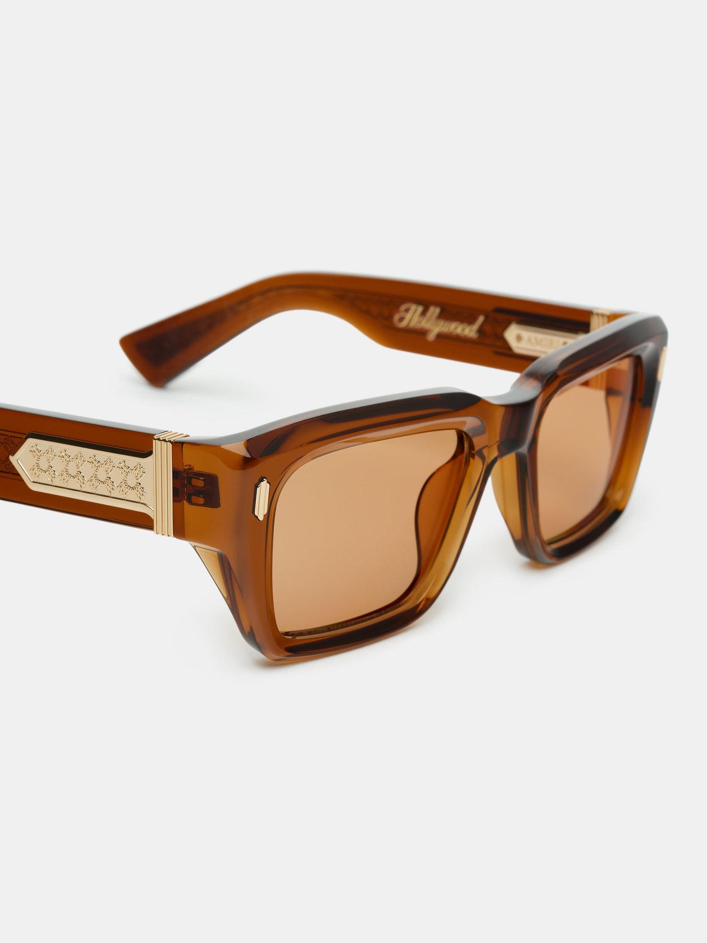 Hollywood Sunglasses - Brown | Amiri Sale