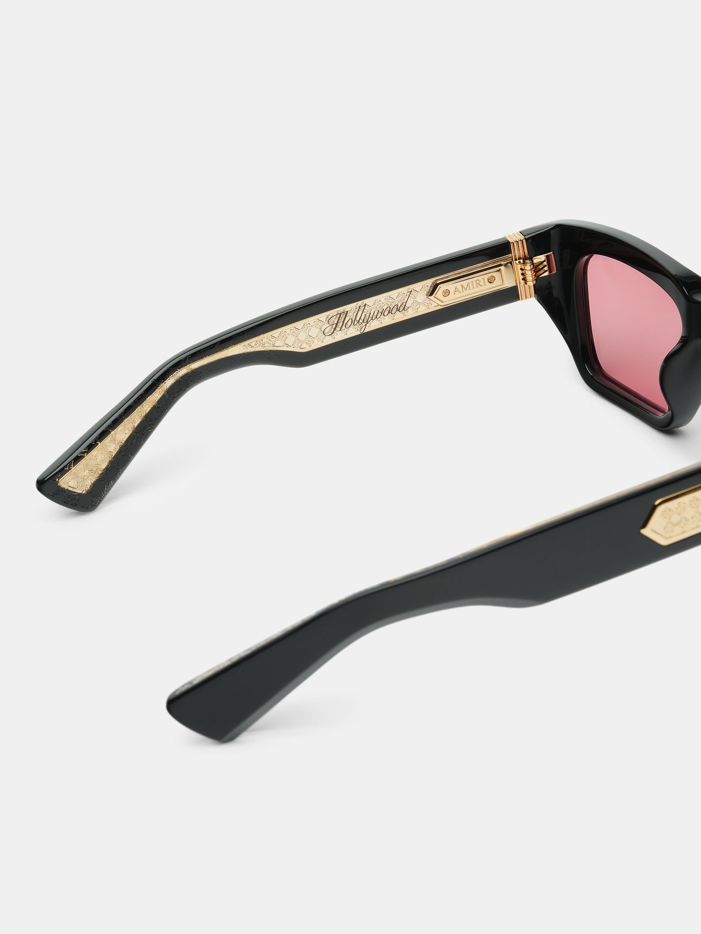 Hollywood Sunglasses - Black Pink | Amiri Online