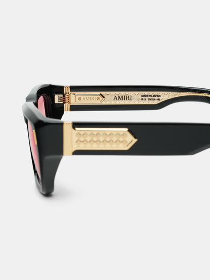 Hollywood Sunglasses - Black Pink | Amiri Online