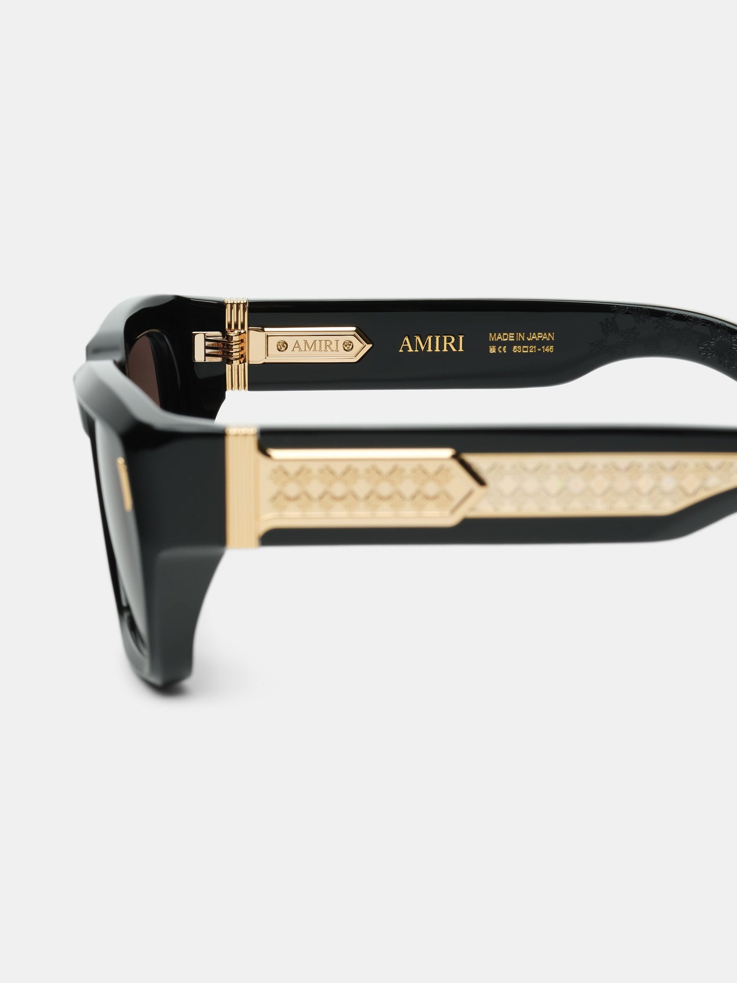Hollywood Sunglasses - Black Gold | Amiri Value