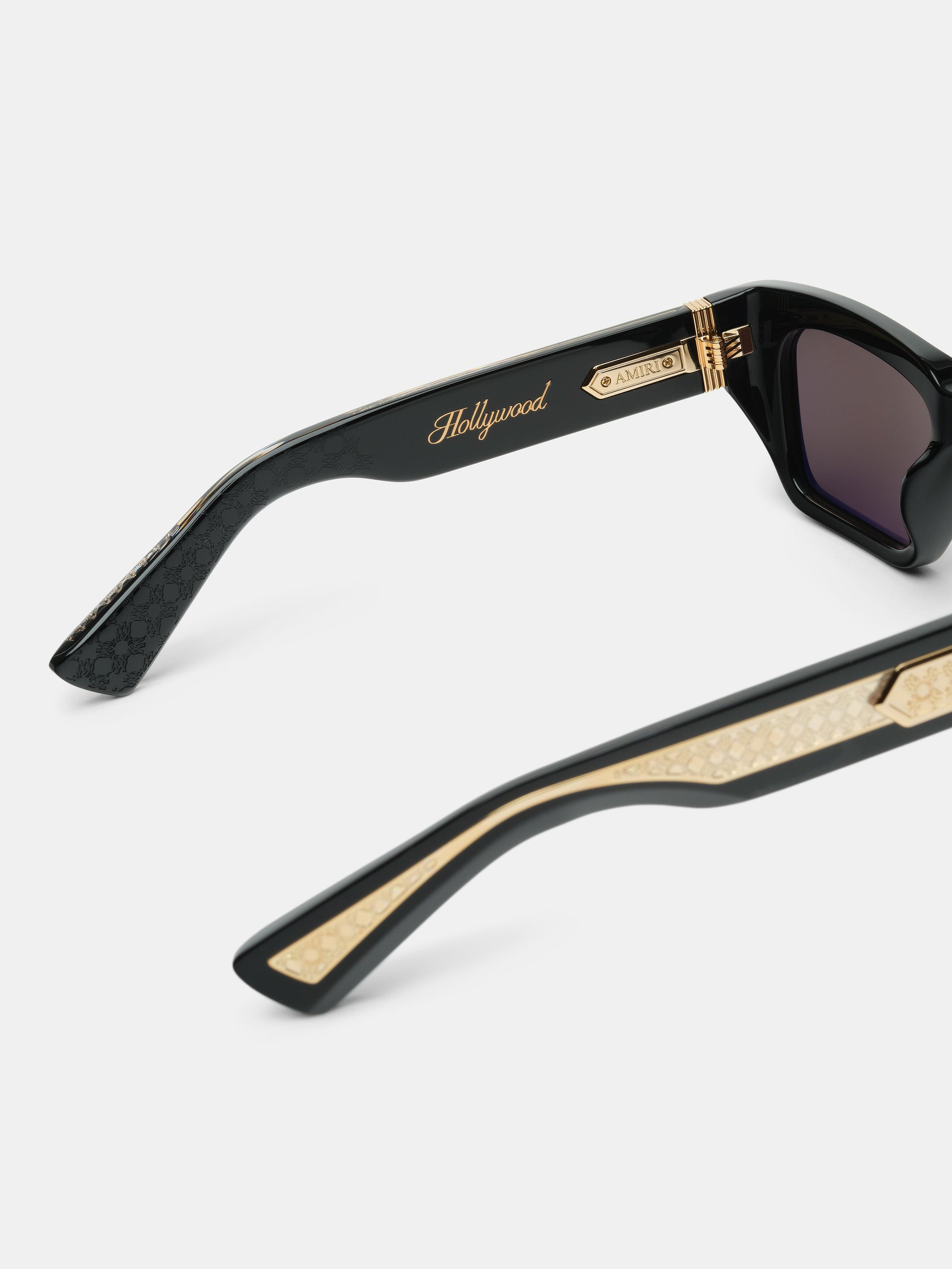 Hollywood Sunglasses - Black Gold | Amiri Value