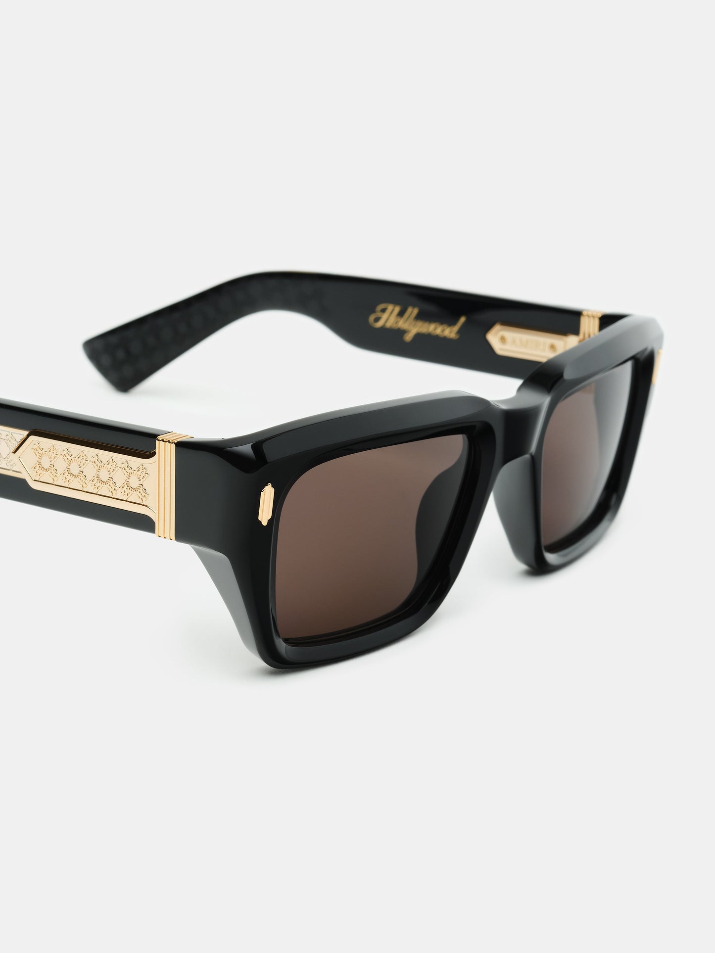 Hollywood Sunglasses - Black Gold | Amiri Value