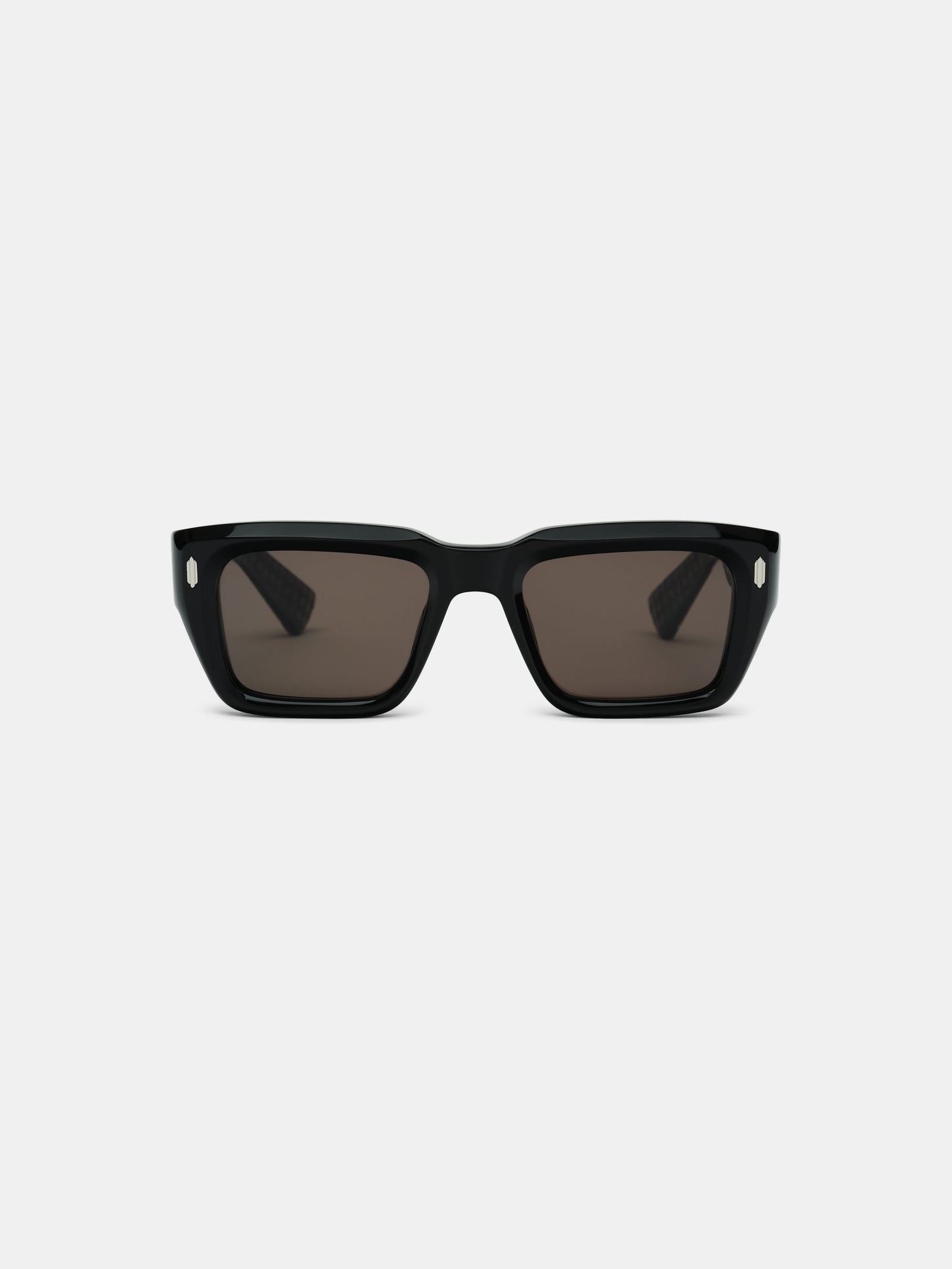 Hollywood Sunglasses - Black Silver | Amiri Affordable
