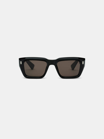 Hollywood Sunglasses - Black Silver | Amiri Affordable