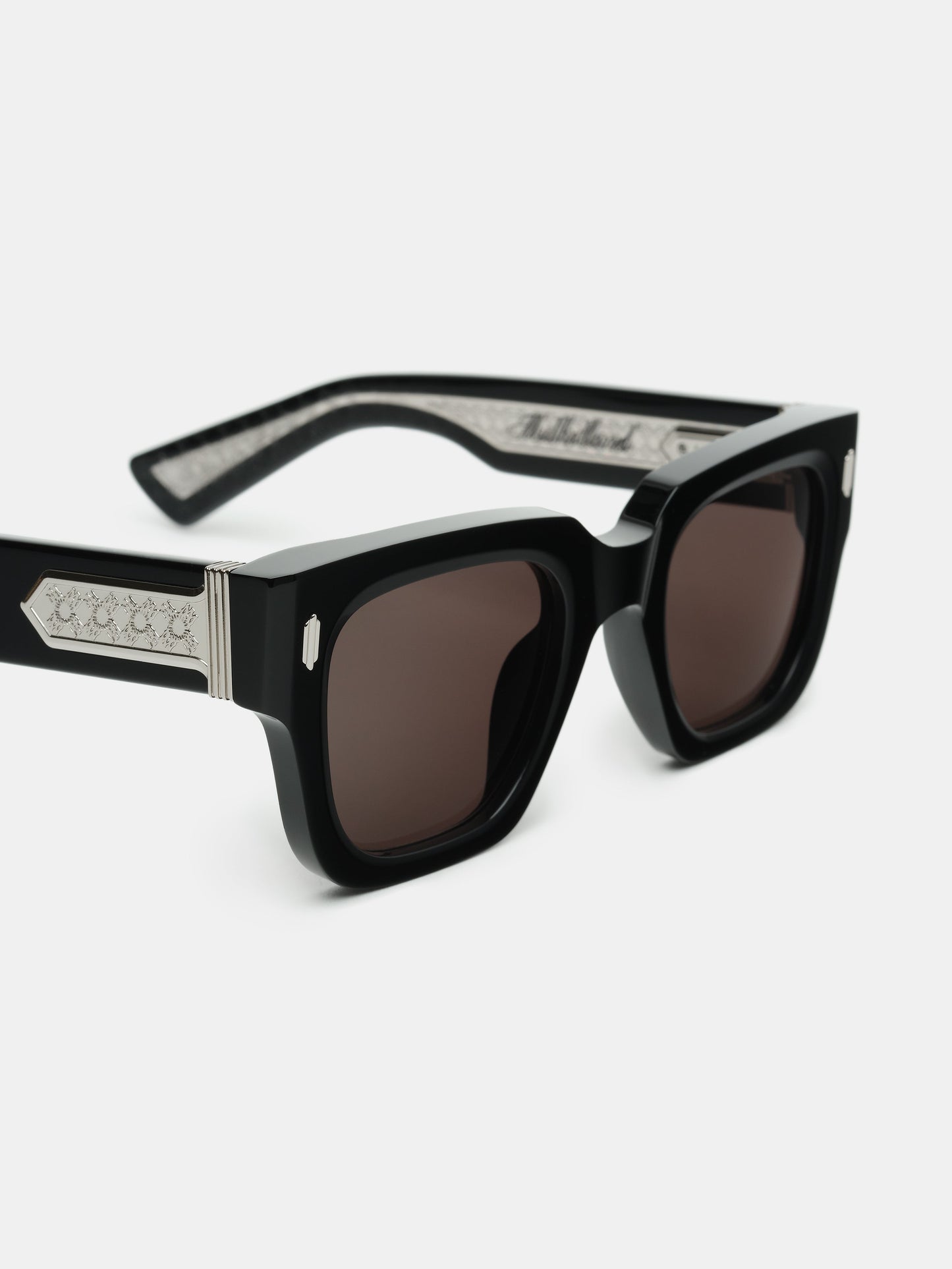 Mulholland Sunglasses - Black Silver | Amiri Special Offer