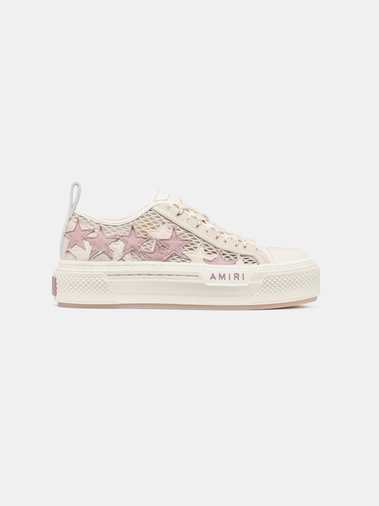 Mesh Stars Court Low - Alabaster | Amiri Value