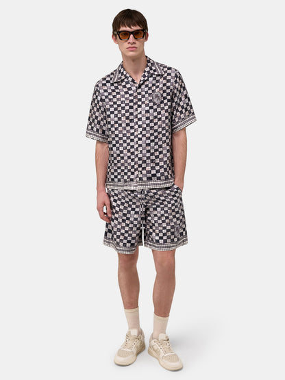 Ma Checkered Short - Taupe | Amiri Popular Choice