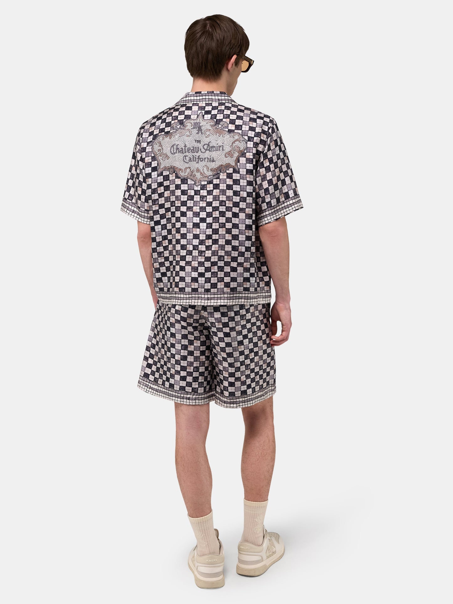 Ma Checkered Short - Taupe | Amiri Popular Choice