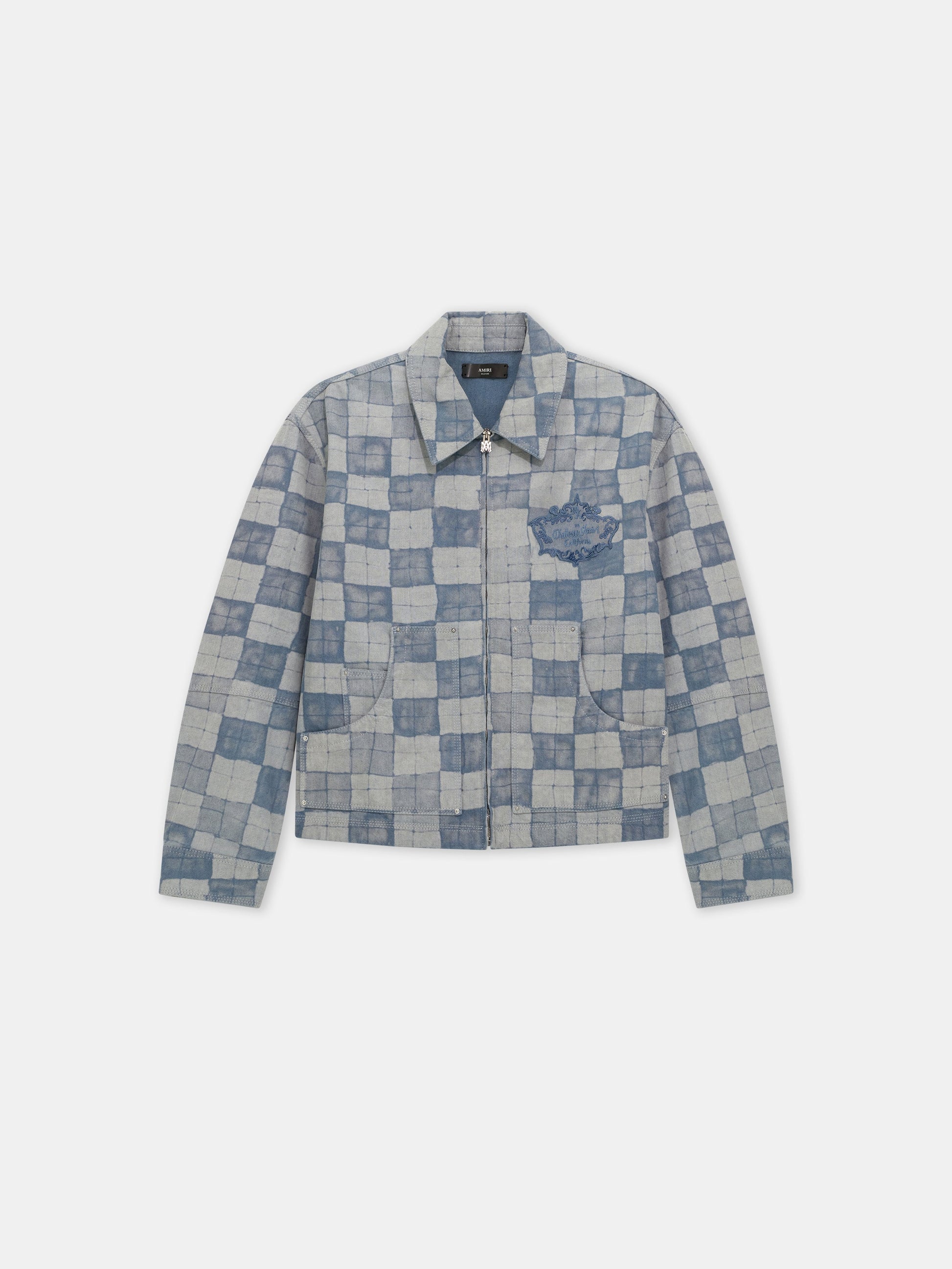 Chateau Crest Denim Jacket - Blue | Amiri Best Seller