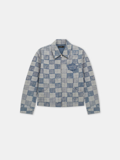 Chateau Crest Denim Jacket - Blue | Amiri Best Seller