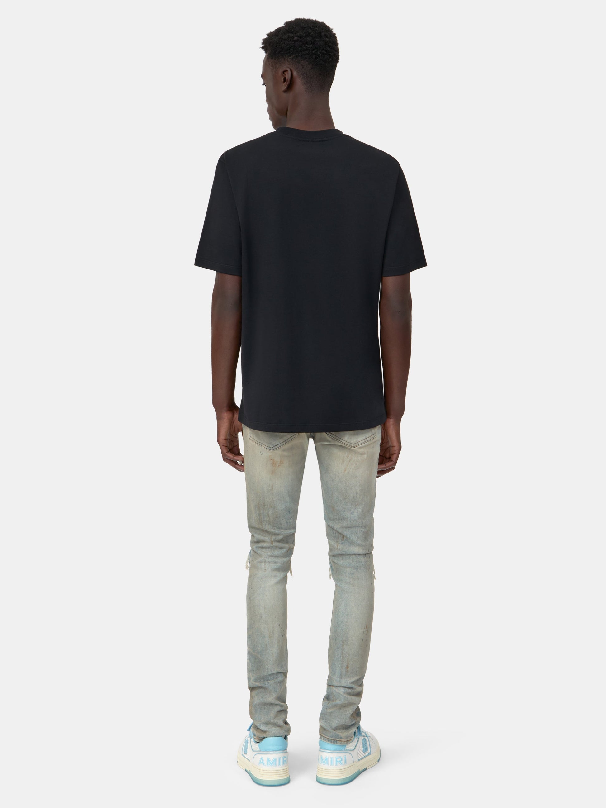 Varsity Patch Tee - Black | Amiri Great Deal