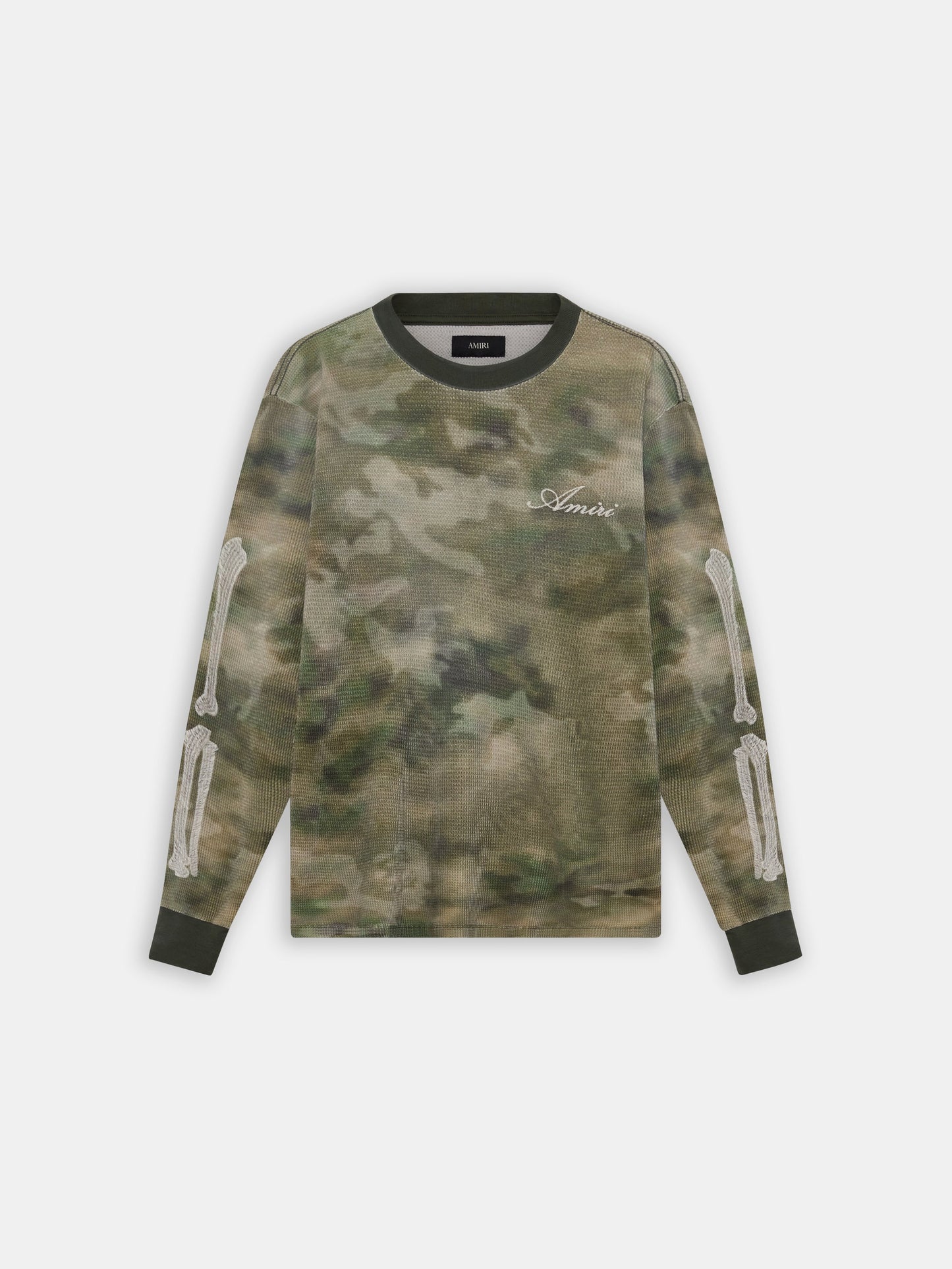 Bones Long Sleeve Tee - Camo | Amiri Best Seller