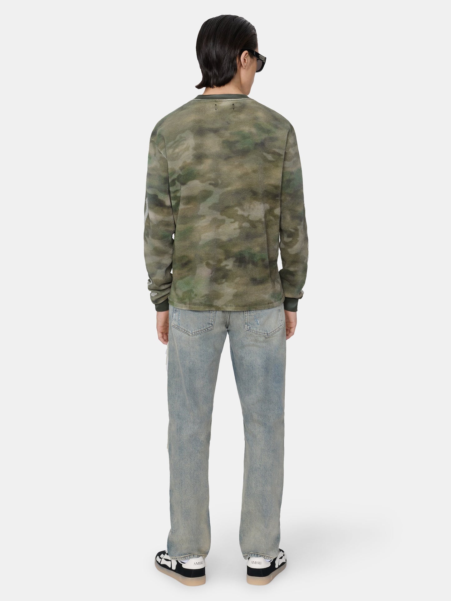 Bones Long Sleeve Tee - Camo | Amiri Best Seller