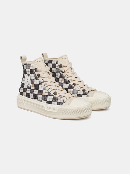 Checkered Court Hi - Black | Amiri Special Offer