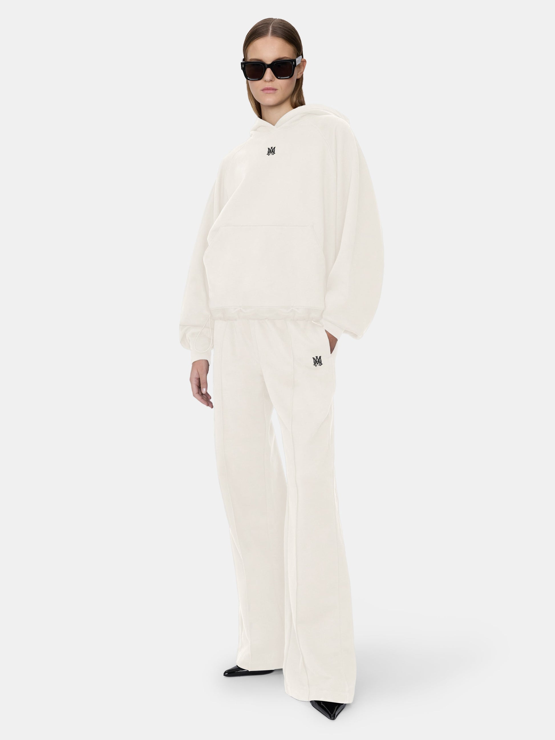 Ma Drop Shoulder Hoodie - Cream | Amiri Sale