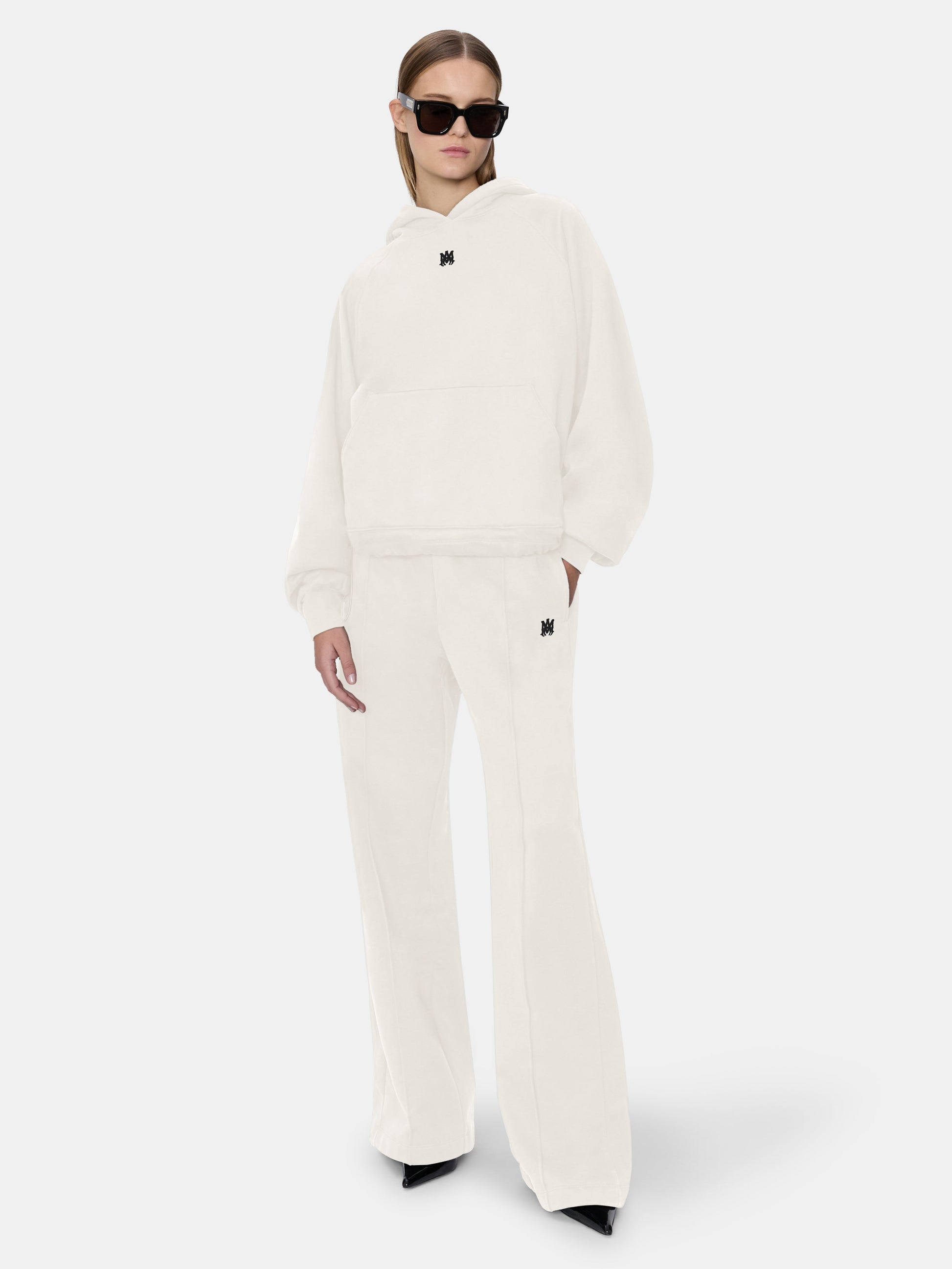 Ma Drop Shoulder Hoodie - Cream | Amiri Sale