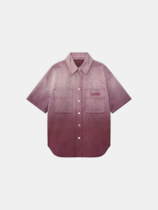 Gradient Denim Shirt - Terracotta | Amiri Value