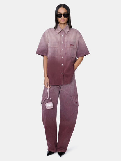 Gradient Denim Shirt - Terracotta | Amiri Value