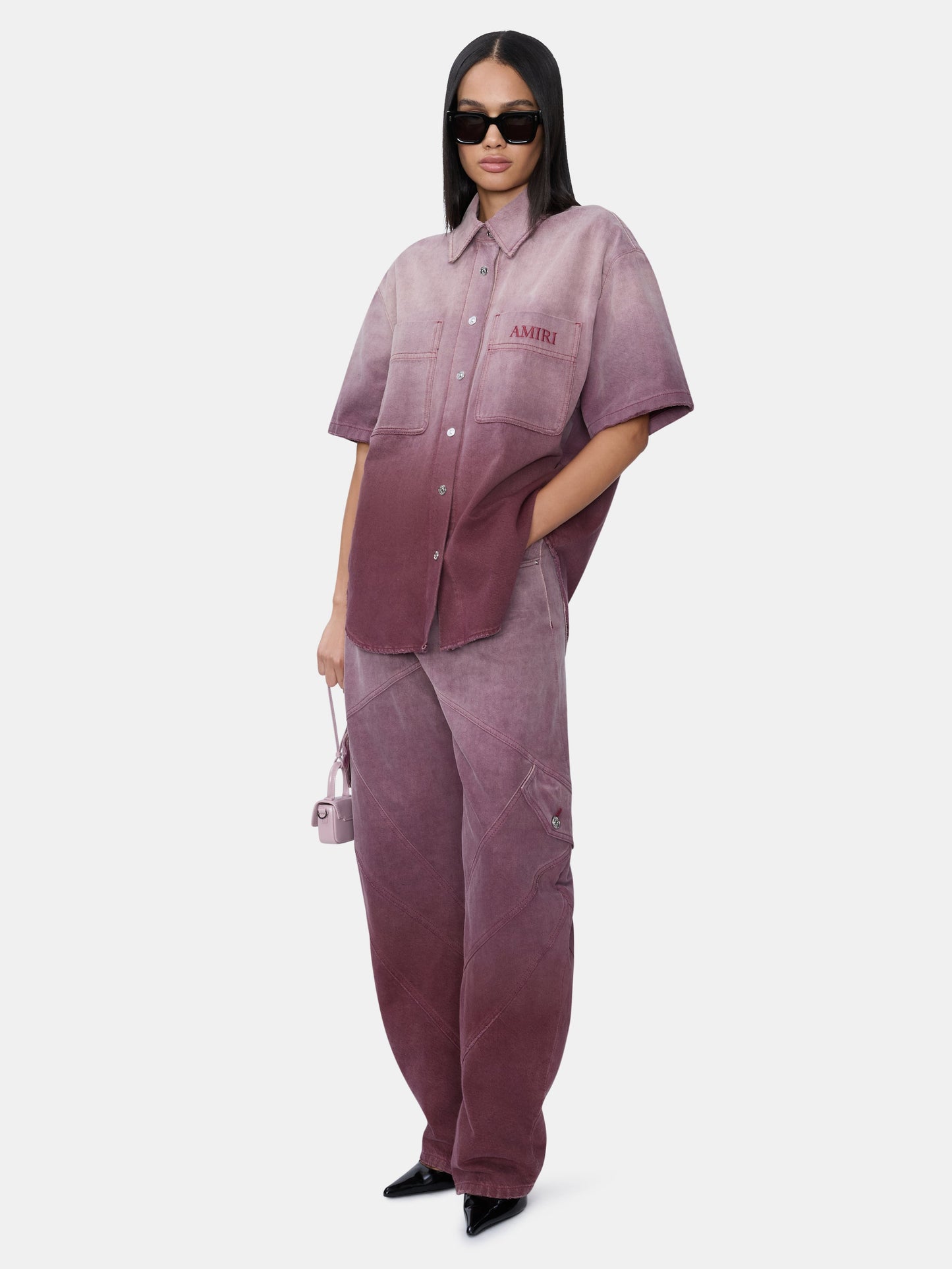 Gradient Denim Shirt - Terracotta | Amiri Value